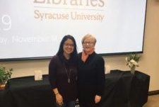 Kennedy Patlan with Dr. Gisela von Dran