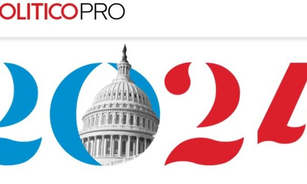 2024 in red white and blue with PoliticalPro above it