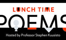 Fall 2018 poetry series, Lunch Time Poems, to begin in Bird Library