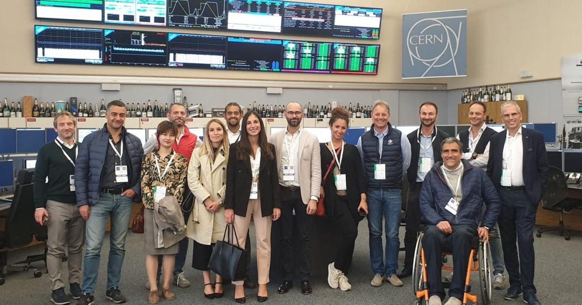 group photo of a team of people