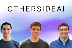 Otherside AI co-founders Matt Shumer, MIles Feldstein and Jason Kuperberg