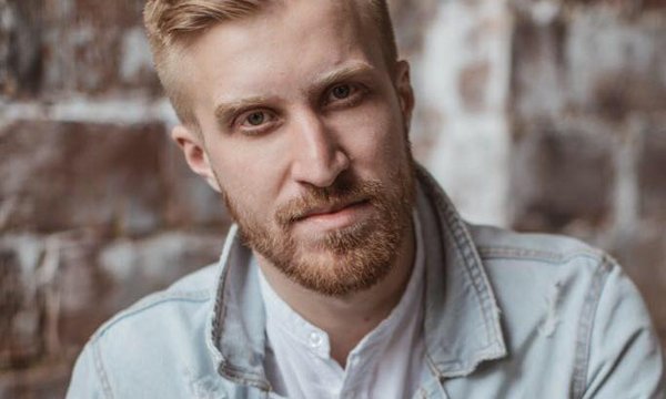 Maxim Glagolev poses for a photo