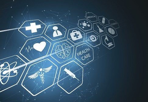 a bunch of medical icons