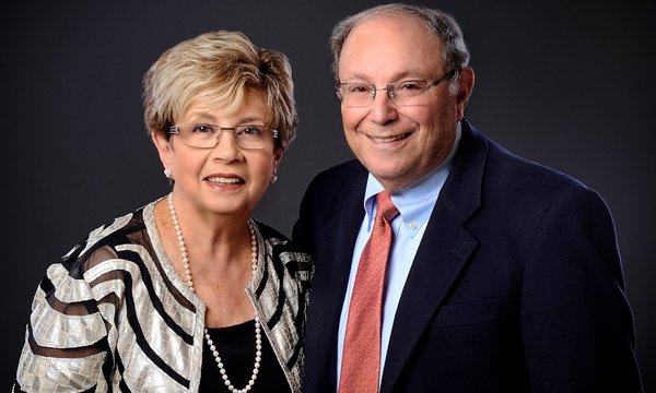 distinguished-looking couple