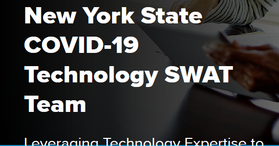 NYS COVID-19 SWAT team digital poster