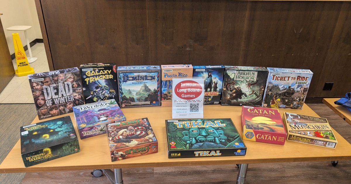 table with board games