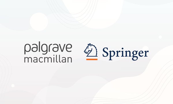 palgrave logo and illustration of horse head with word Springer next to it