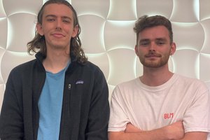 photo of Paul Hultgren and Jackson Ensley