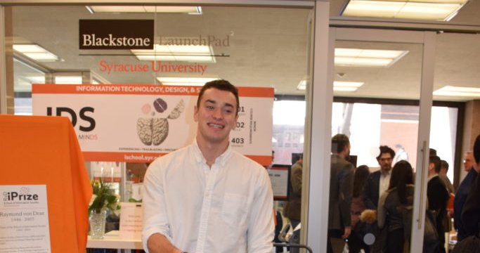 Photo of Dylan Gans at the LaunchPad