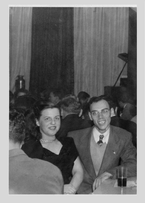 Photograph of Attilio Mascone and Beatrice Jean, circa late 1940s. Attilio Mascone Papers.