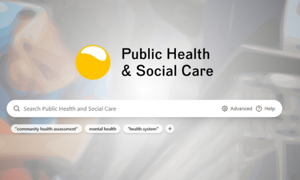 screenshot of the policy commons search box