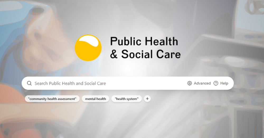 screenshot of the policy commons search box