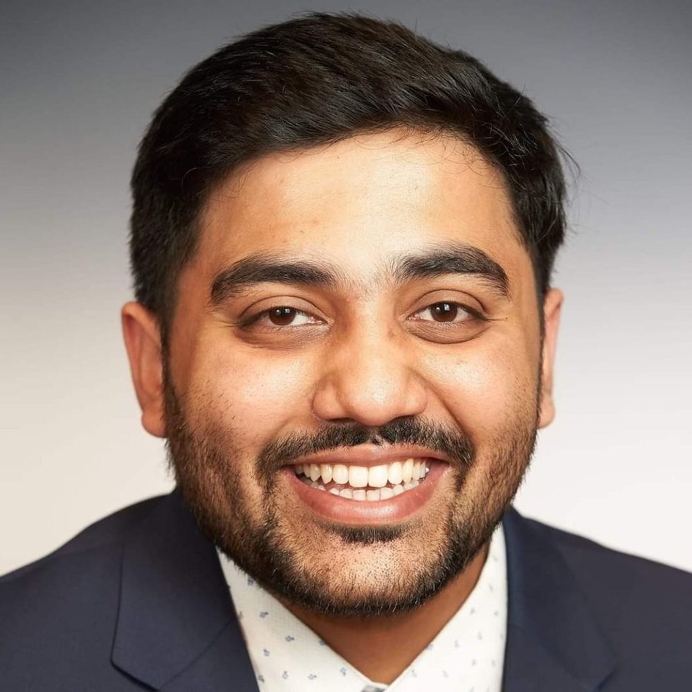 Young man in suit