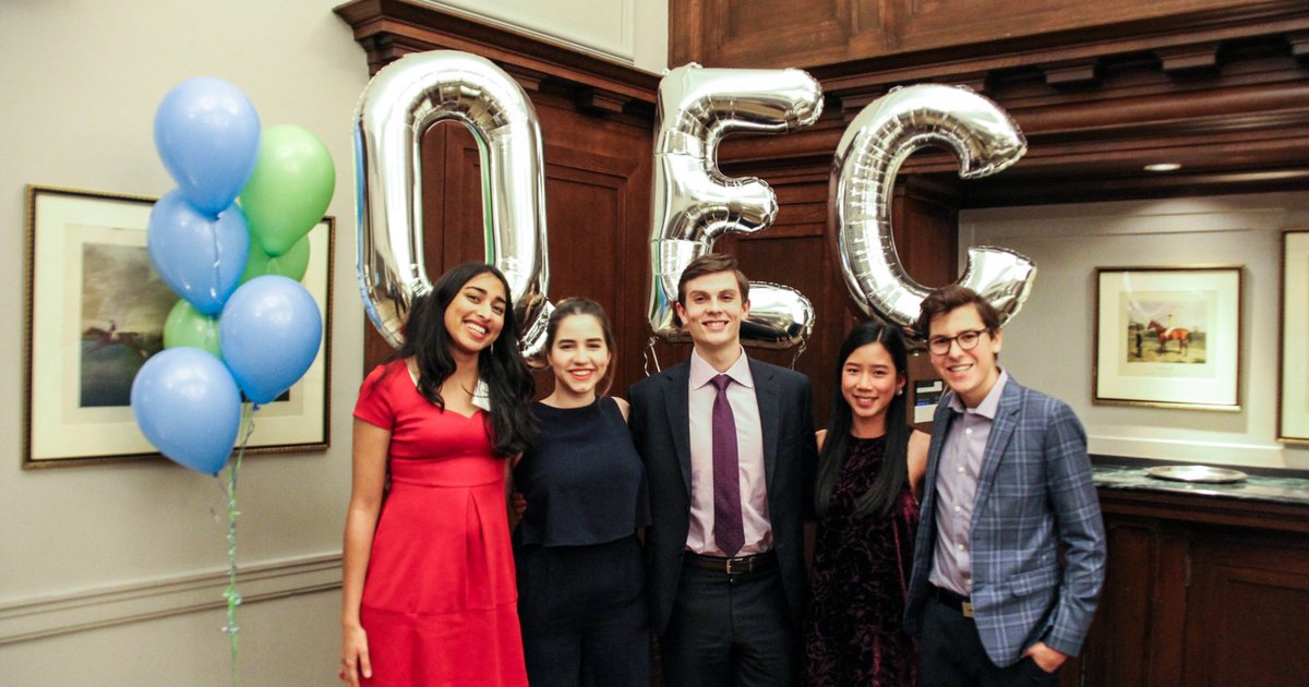 Queen's Entrepreneurs Competition team pose for a group photo