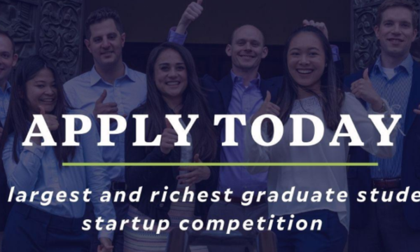 The Rice Business Plan Competition "Apply Today" poster