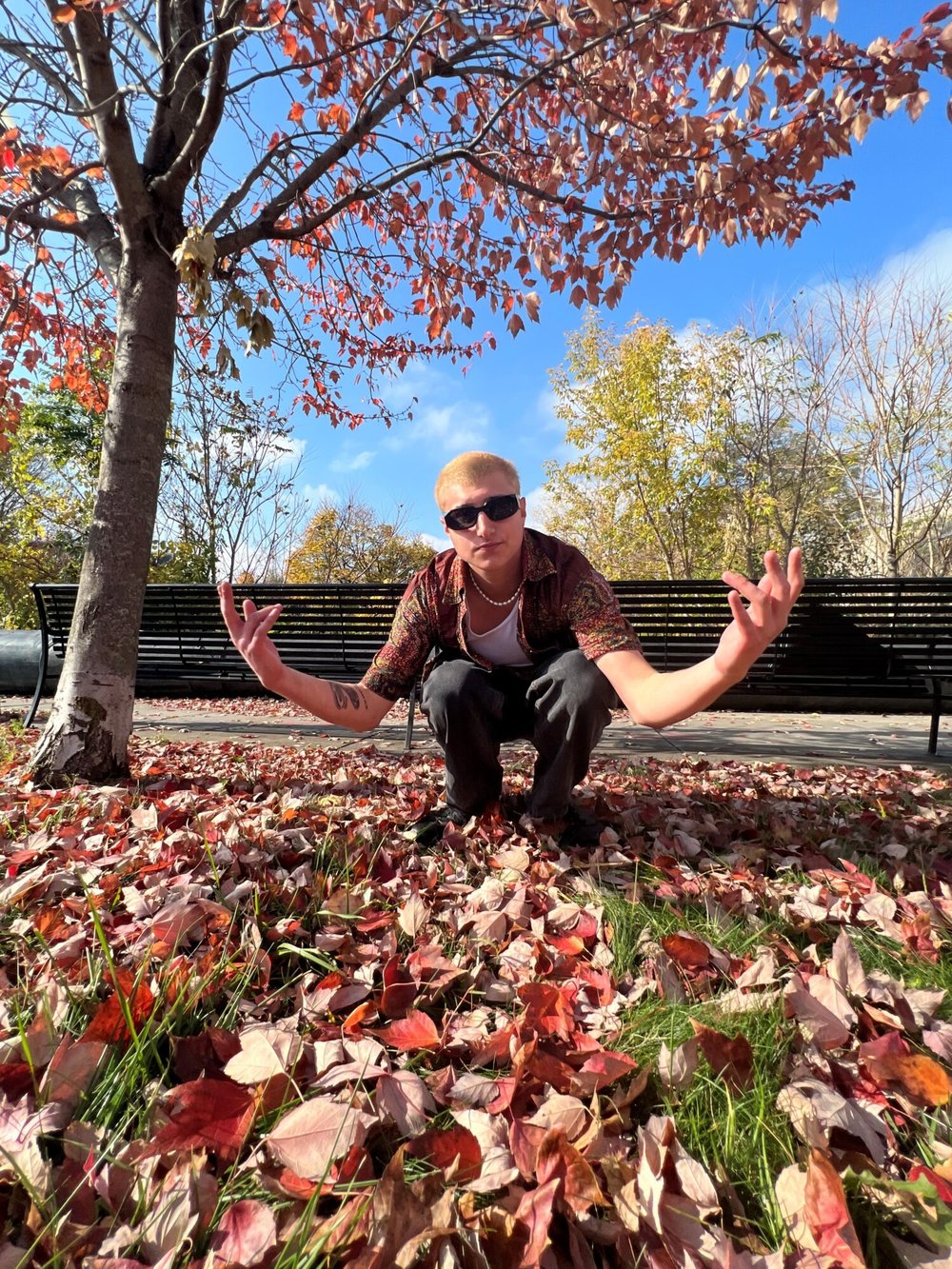 Rob Goldblatt pose for a photo outdoor