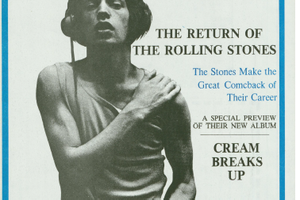 Mick Jagger on cover of Rolling Stone magazine