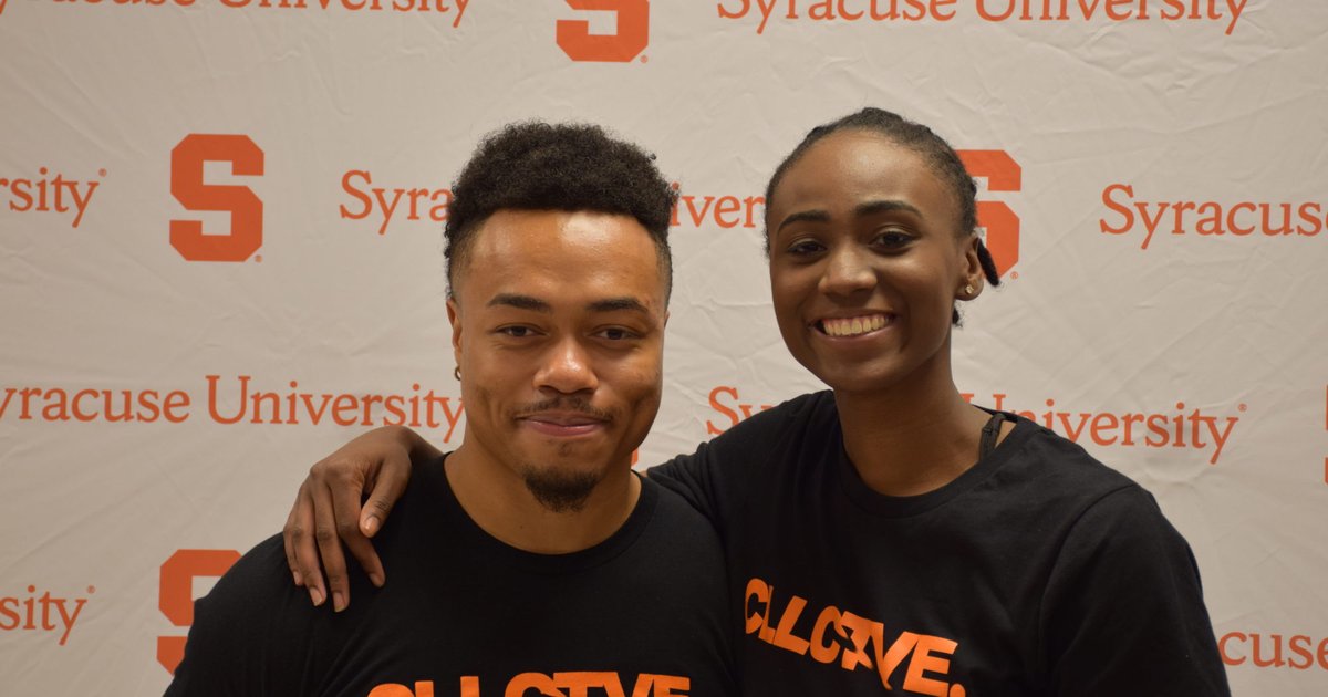 Ryan Williams and Kelsey Davis in CLLCTVE shirt