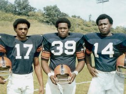 Three Black Syracuse University football players who were members of the Syracuse 8