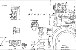 map of Syracuse University