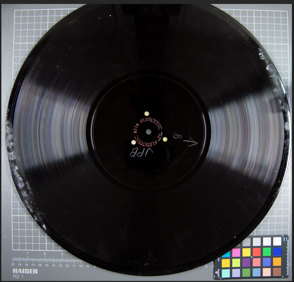 lacquer disc record