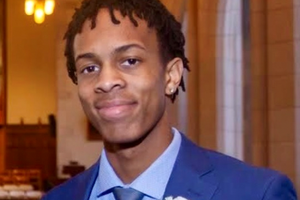 Shameek Hargrove smiles for a photo