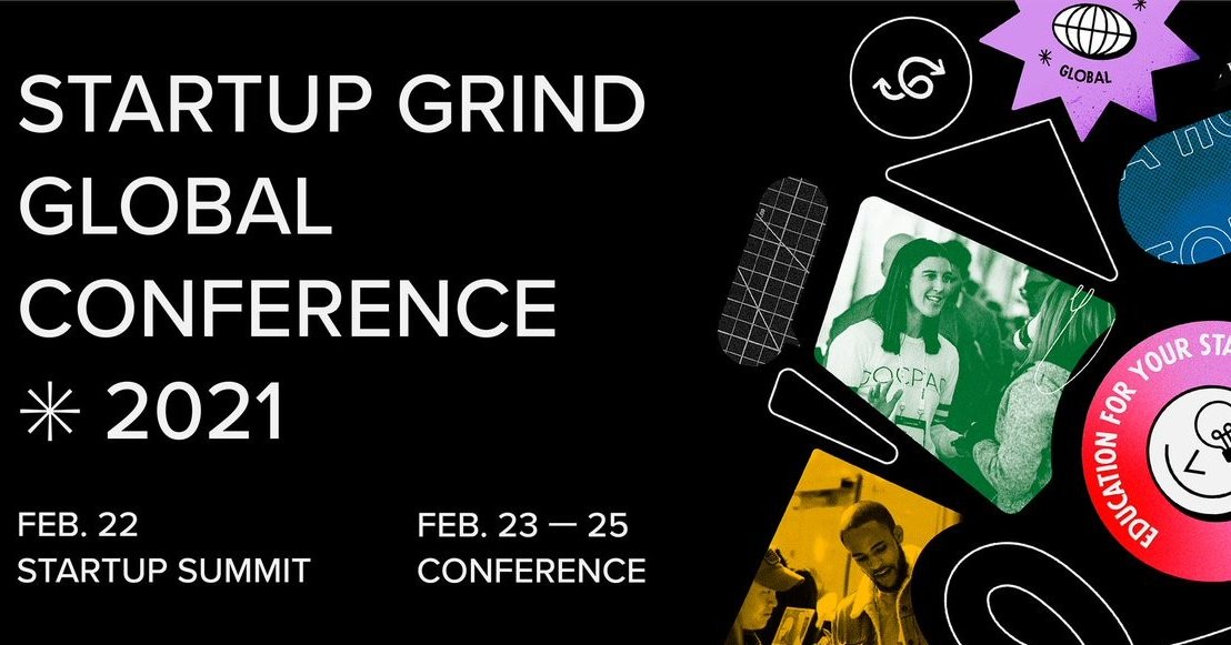 Startup Grind Global Conference 2021 poster