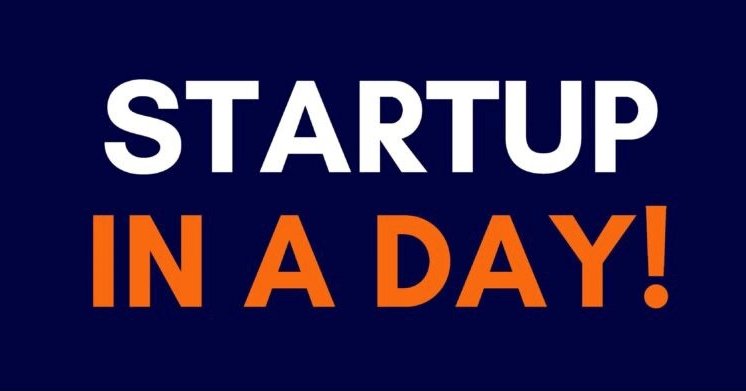 Startup-in-a-Day poster