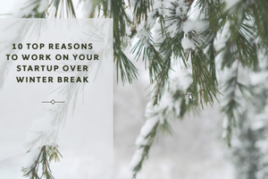 Startups on Winter Break poster