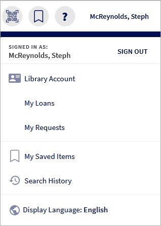 Steph McReynolds signed in screen shot