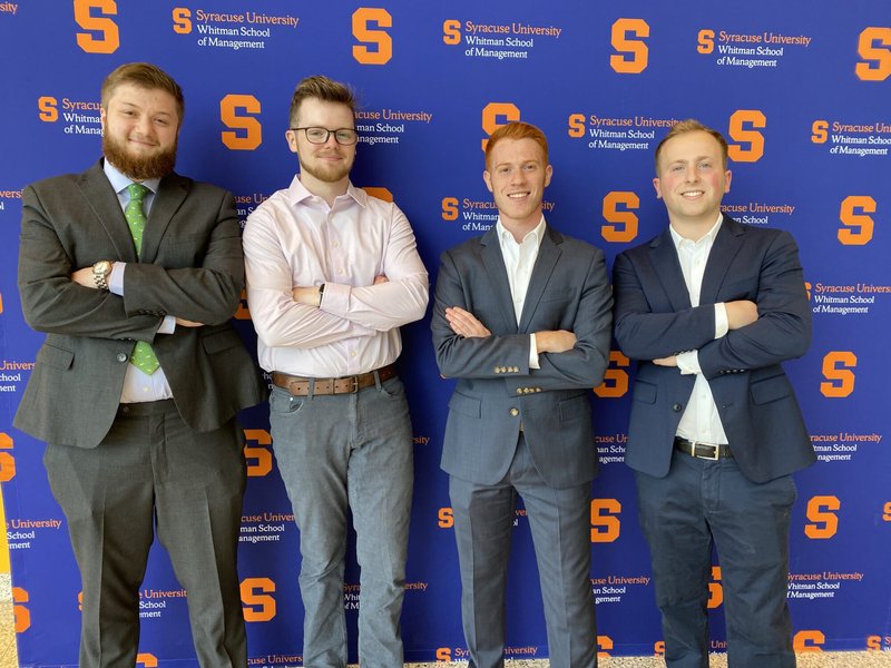 Student Group at the Panasci Business Plan Competition
