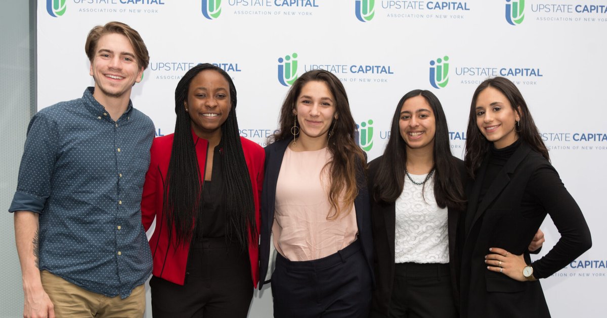 Syracuse students at New York State Business Plan Competition