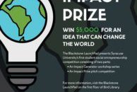 The Impact Prize poster