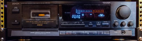 The consumer-grade cassette deck used to digitize the Billard tapes