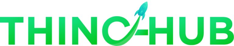Thinc-hub green logo
