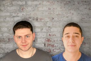 headshot two guys