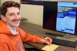 SU Libraries Intelligence ++ Scholar Trey Augliano ‘27 Whitman School of Management