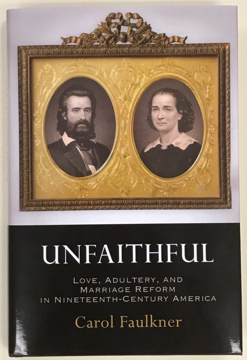 Book cover with image of 1800s couple