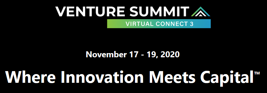 Venture Summit logo with tagline "Where Innovation Meets Capital"