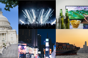 selection of images from current magazines