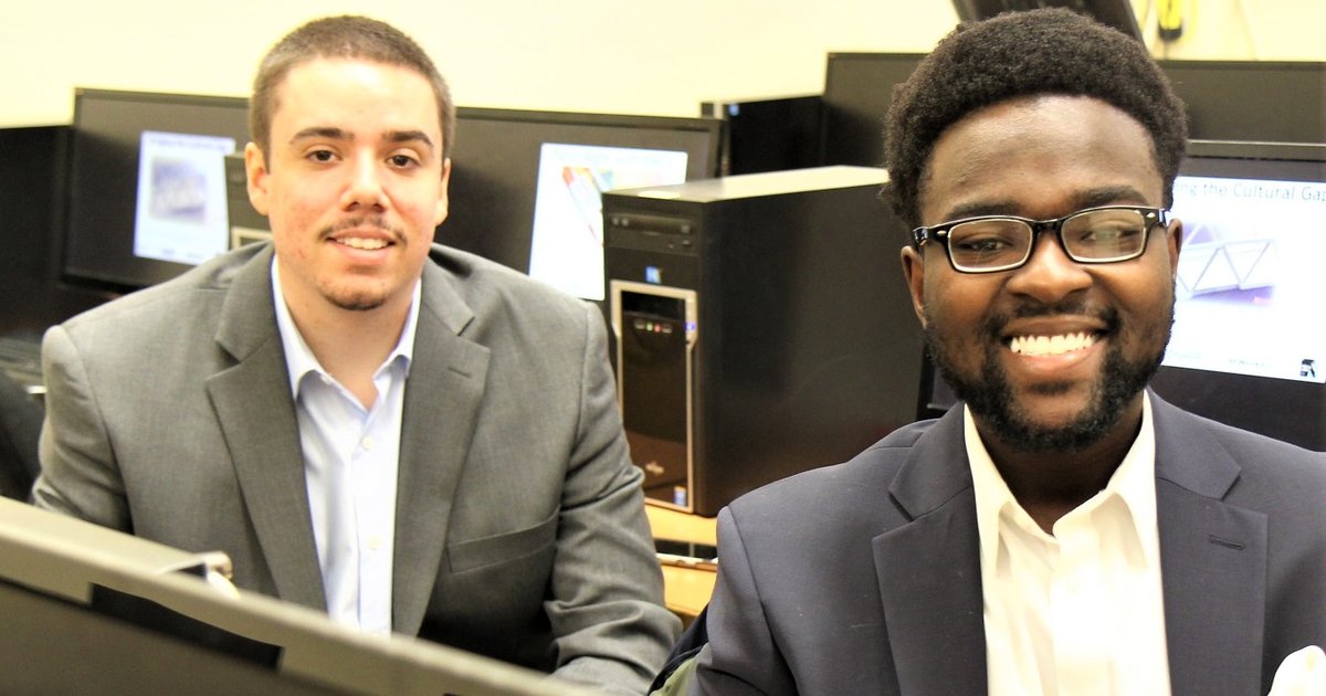 Will McKnight and Kwaku Jyamfi photo