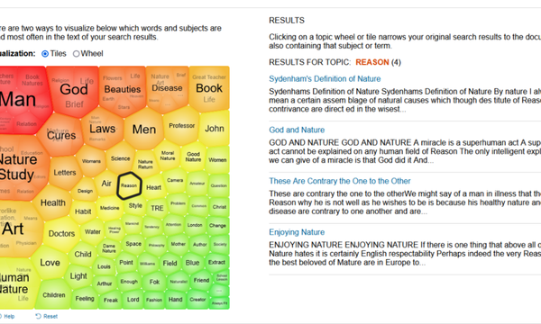 colorful square on left and words with terms on right
