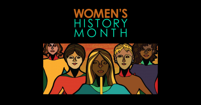 Womens History Month graphic