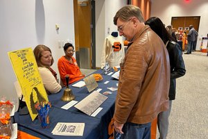 2024 Archives table at Alumni Weekend Registration
