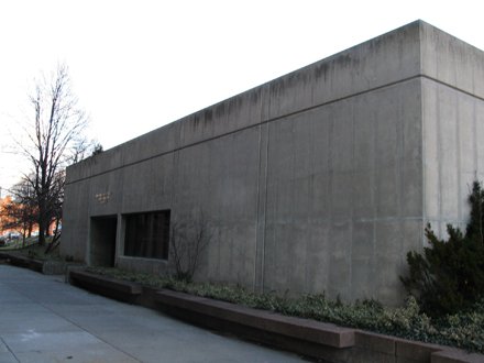 outdoor flat building, Belfer Audio Laboratory