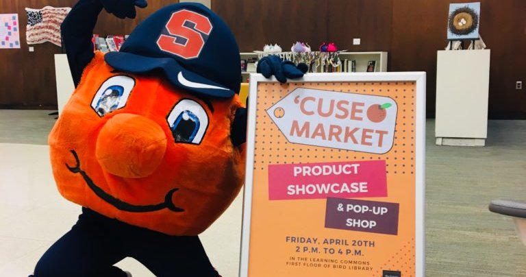 Otto next to cuse market sign