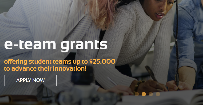 e-team grant poster
