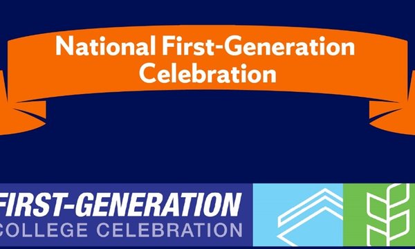 banner that reads National First Generation Celebration Week