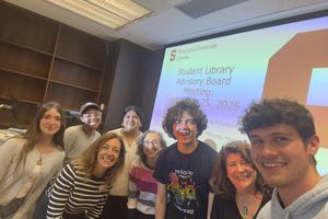 Fall 2026 Student Library Advisory Board members and Libraries staff.