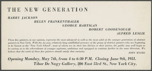Black advertisement text on a tan and square invitation letter.